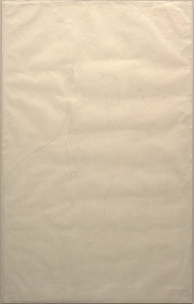 Study for the dress of Adele Bloch-Bauer, c.1903 by Gustav Klimt