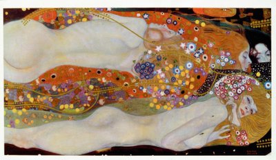 Water Serpents II by Gustav Klimt