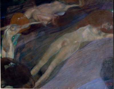 Water Agitated by Gustav Klimt