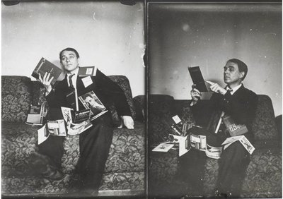 Double Portrait of Aleksei Kruchenykh by Gustav Klutsis