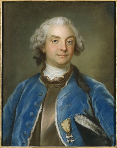 Portrait of Count Fredrik Axel von Fersen (1719-1794) by Gustav Lundberg