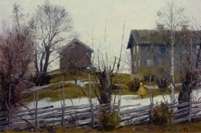 Spring Thaw by Gustav Wentzel