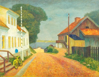 Customs Office in Memel by Gustav Wunderwald