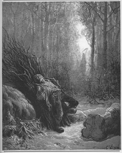 Death and the Woodman - from 