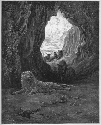 The Fox and the Sick Lion from 