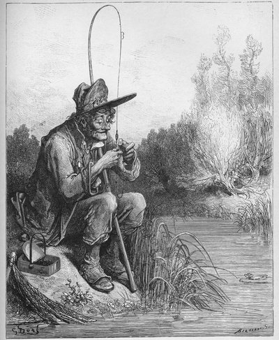 The Fisherman and the Little Fish - from 