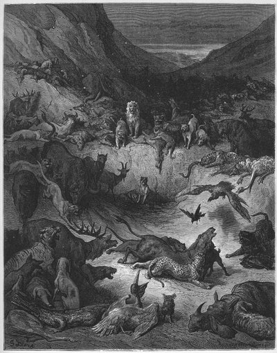 The Animals Fallen Sick With the Plague - from 
