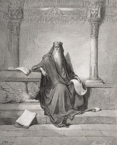 Solomon, illustration from Dore