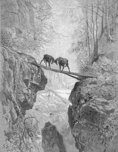 The Two Goats, from 