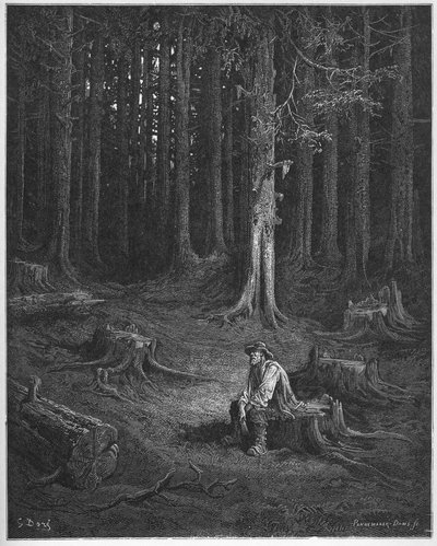 The Forest and the Woodcutter - from 