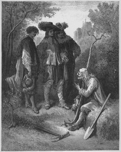 The Old Man and the Three Young Men - from 