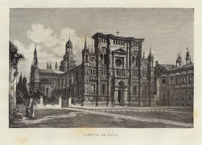 Certosa di Pavia by Gustave Bauernfeind