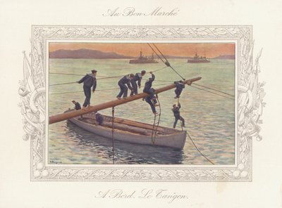 Aboard the Tangon by Gustave Bourgain