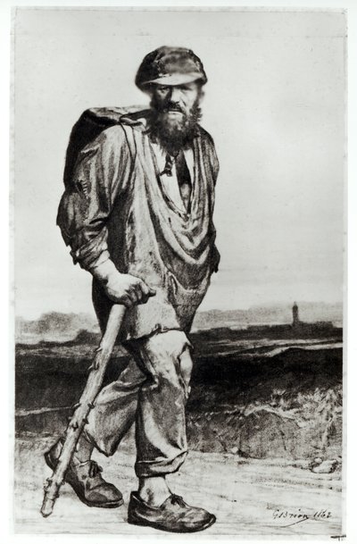 Jean Valjean, illustration from 