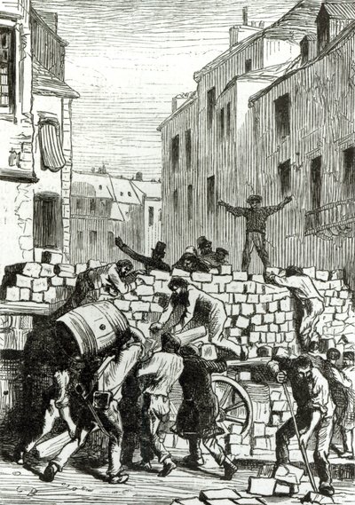 The Barricade, Illustration from 