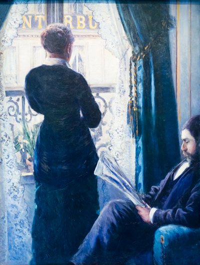 Interior, Woman at the Window, c. 1880 by Gustave Caillebotte