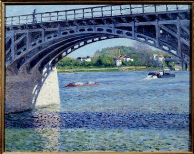 The Bridge of Argenteuil by Gustave Caillebotte