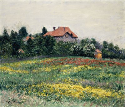 Normandy Countryside by Gustave Caillebotte