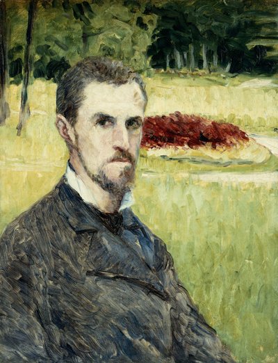 Portrait of the Artist by Himself, 1875-1877 by Gustave Caillebotte