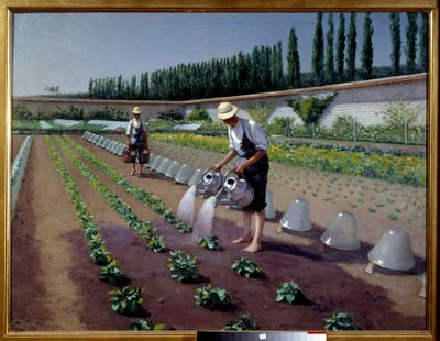 The gardeners by Gustave Caillebotte