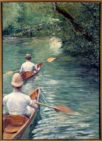 The perissoires by Gustave Caillebotte