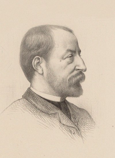 Portrait of the Composer Camille Saint-Saëns by Gustave Clarence Rodolphe Boulanger