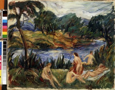 Women at the River by Gustave Colin