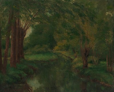 A Brook in a Clearing, probably 1862 by Gustave Courbet