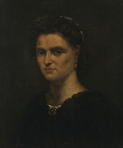 Portrait of a Lady by Gustave Courbet