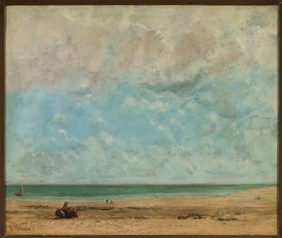 Seaside Landscape by Gustave Courbet