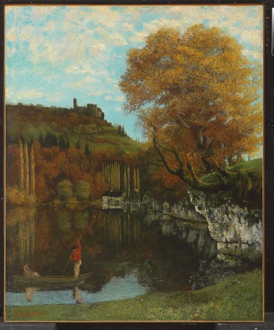 The Mirror of Scey-en-Varais by Gustave Courbet