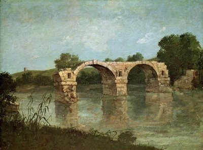 The Bridge of Ambrussum by Gustave Courbet