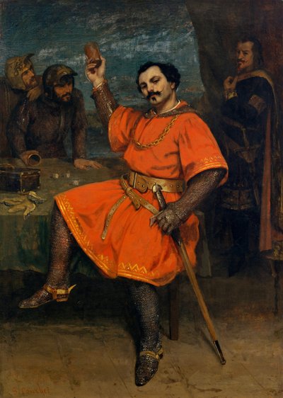 Louis Gueymard as Robert le Diable by Gustave Courbet