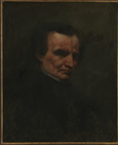 Portrait of Hector Berlioz by Gustave Courbet
