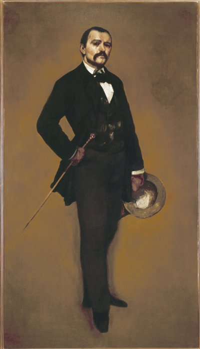 Portrait of Man by Gustave Courbet
