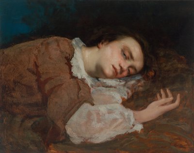 Study for Les Demoiselles des Bords de la Seine Été by Gustave Courbet