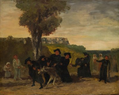 The Return from the Meeting, 1863 by Gustave Courbet