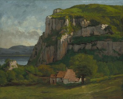 The Rock of Hautepierre by Gustave Courbet