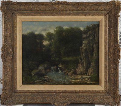The Spring by Gustave Courbet