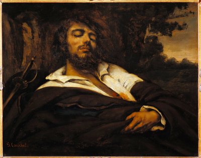 Self-Portrait Wounds by Gustave Courbet