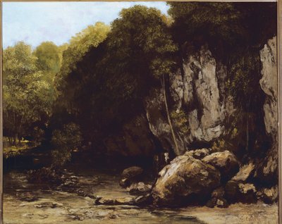 View of the Site of Le Puits-Noir near Ornans by Gustave Courbet