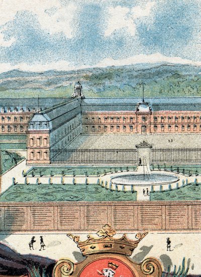 View of the Royal House of Saint-Cyr, Yvelines by Gustave Demoulin