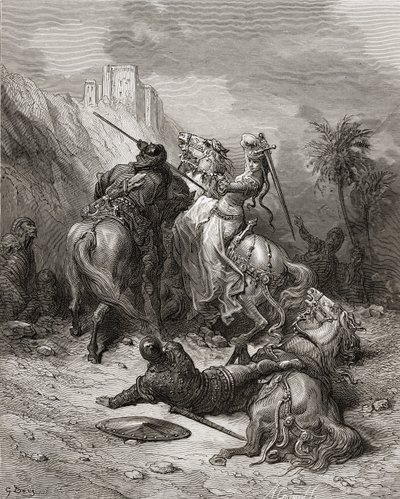A Heroine Florine of Burgundy, illustration from 