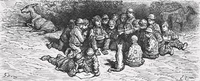 A Penny Sweepstake by Gustave Dore