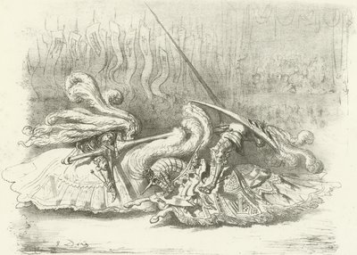 A Tournament - Beauty the Prize by Gustave Dore