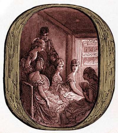 An Opera Box at the Royal Opera House by Gustave Doré by Gustave Dore