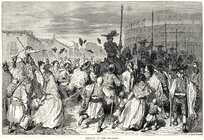 Arrival of the Picadors by Gustave Dore