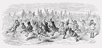 Barnes Common - Calling the Carriages by Gustave Dore