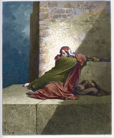 Baruch - Baruch ben Neria - Engraving from 