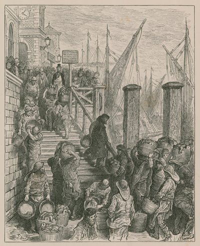 Billingsgate by Gustave Dore